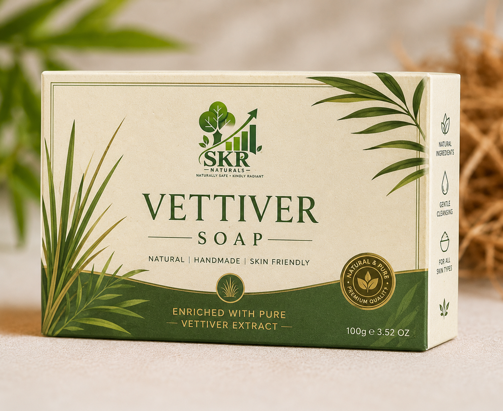 SKR NATURALS VETTI VER SOAP | 100 g
