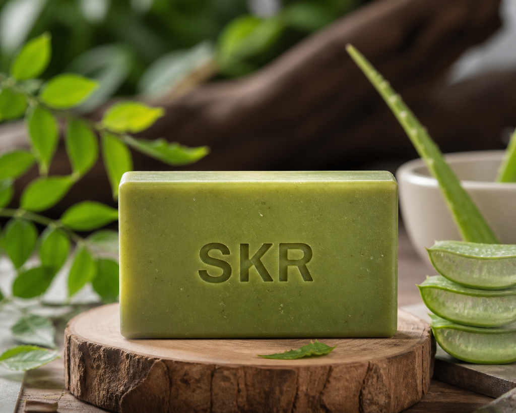 SKR NATURALS NEEM ALOE SOAP | 100g