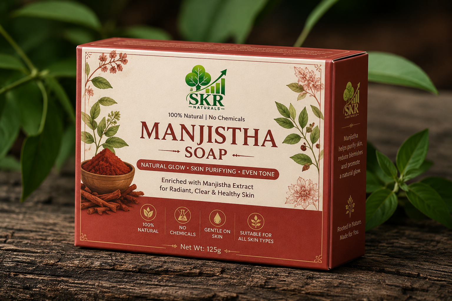 SKR NATURALS MANJISTHA SOAP | 100g